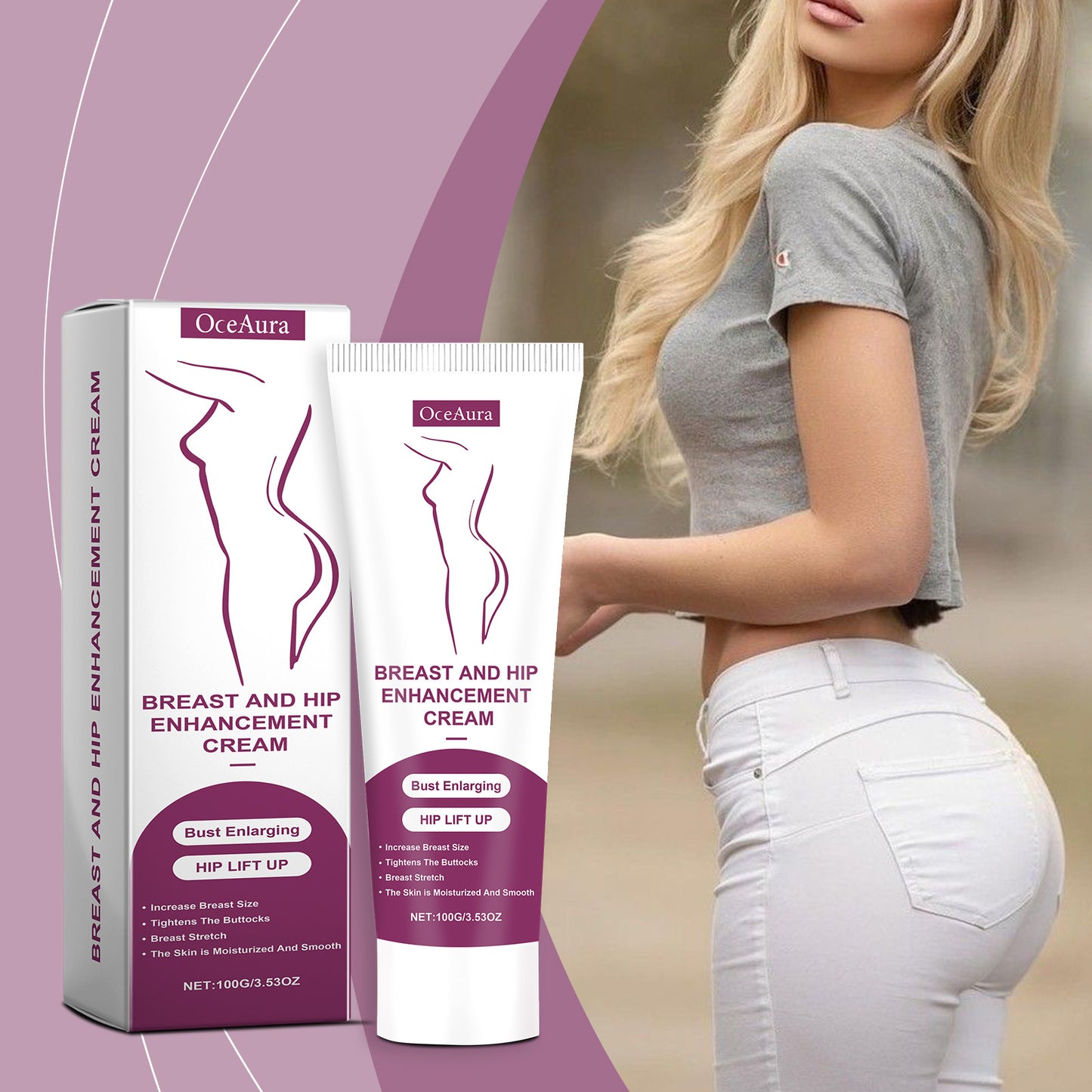 Firming Buttock and Breast Care Cream - Moisturizing Body Tightening Lotion