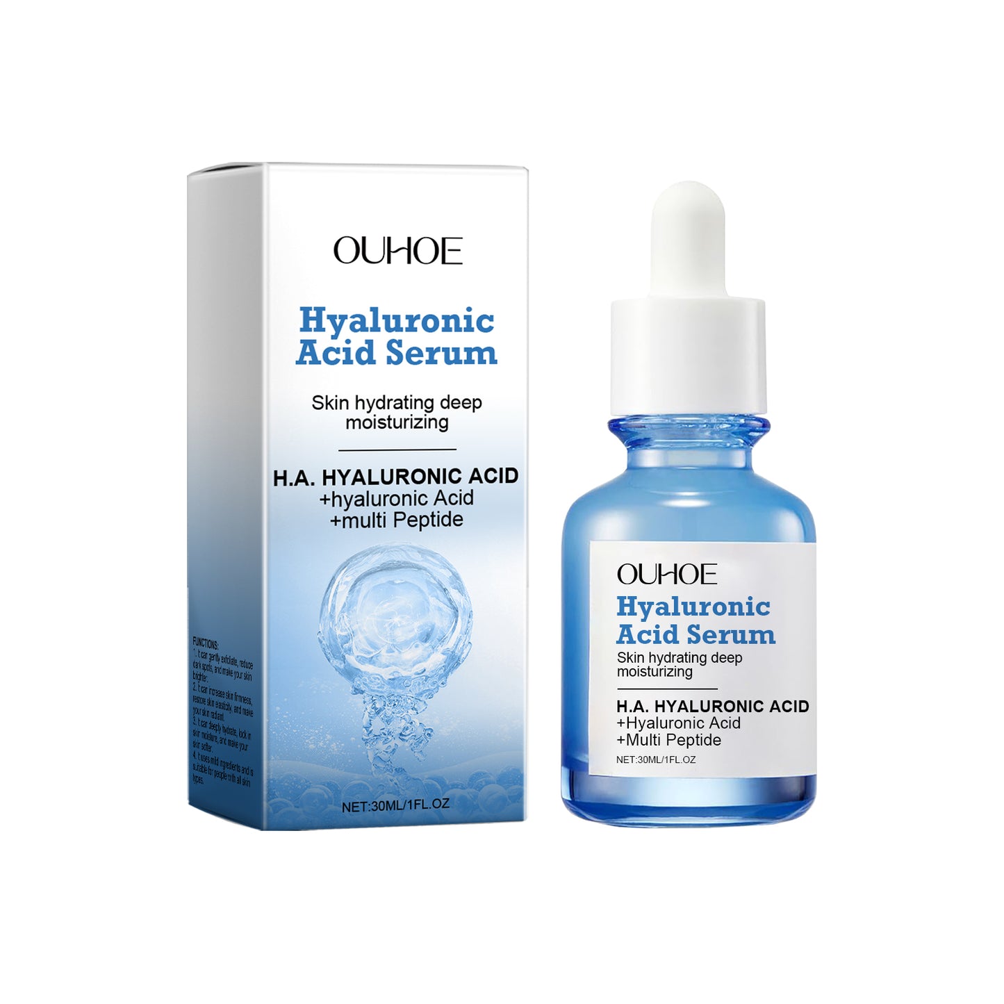 Facial Moisturizing Serum with Collagen & Vitamin B5 - 30ml