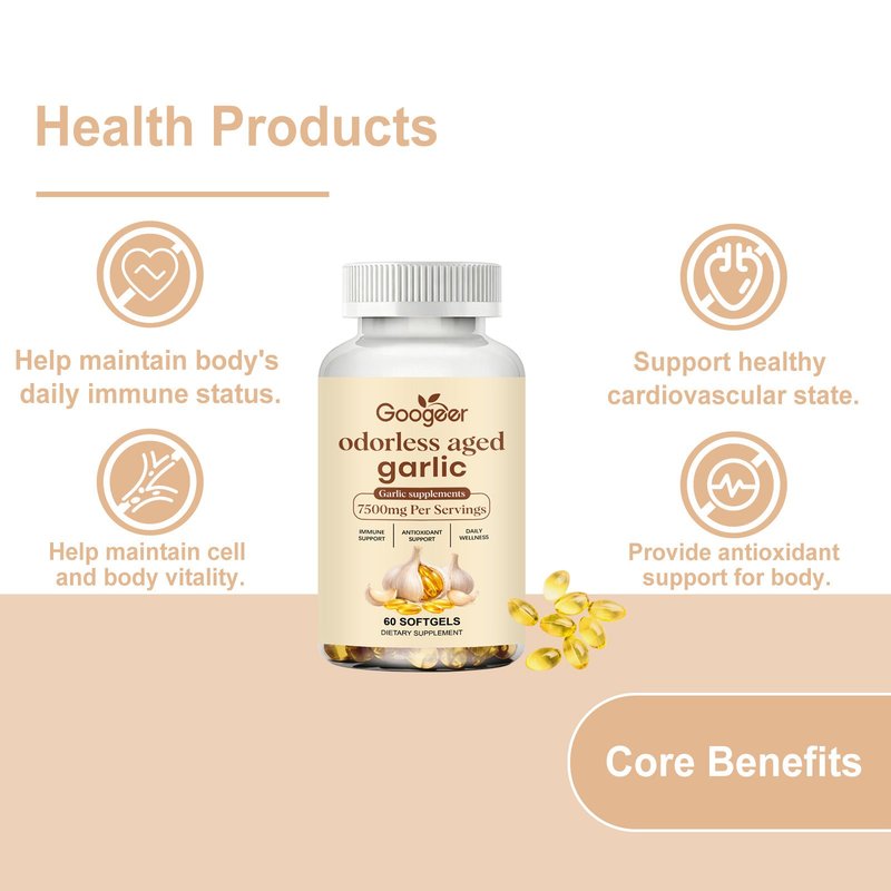 Mature Garlic Softgels - 60 Capsules
