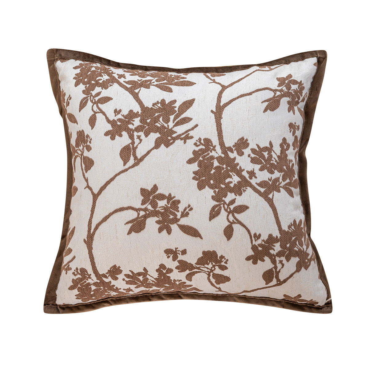 French-Style Sofa Pillowcase Set with Lumbar Support and Plush Backrest