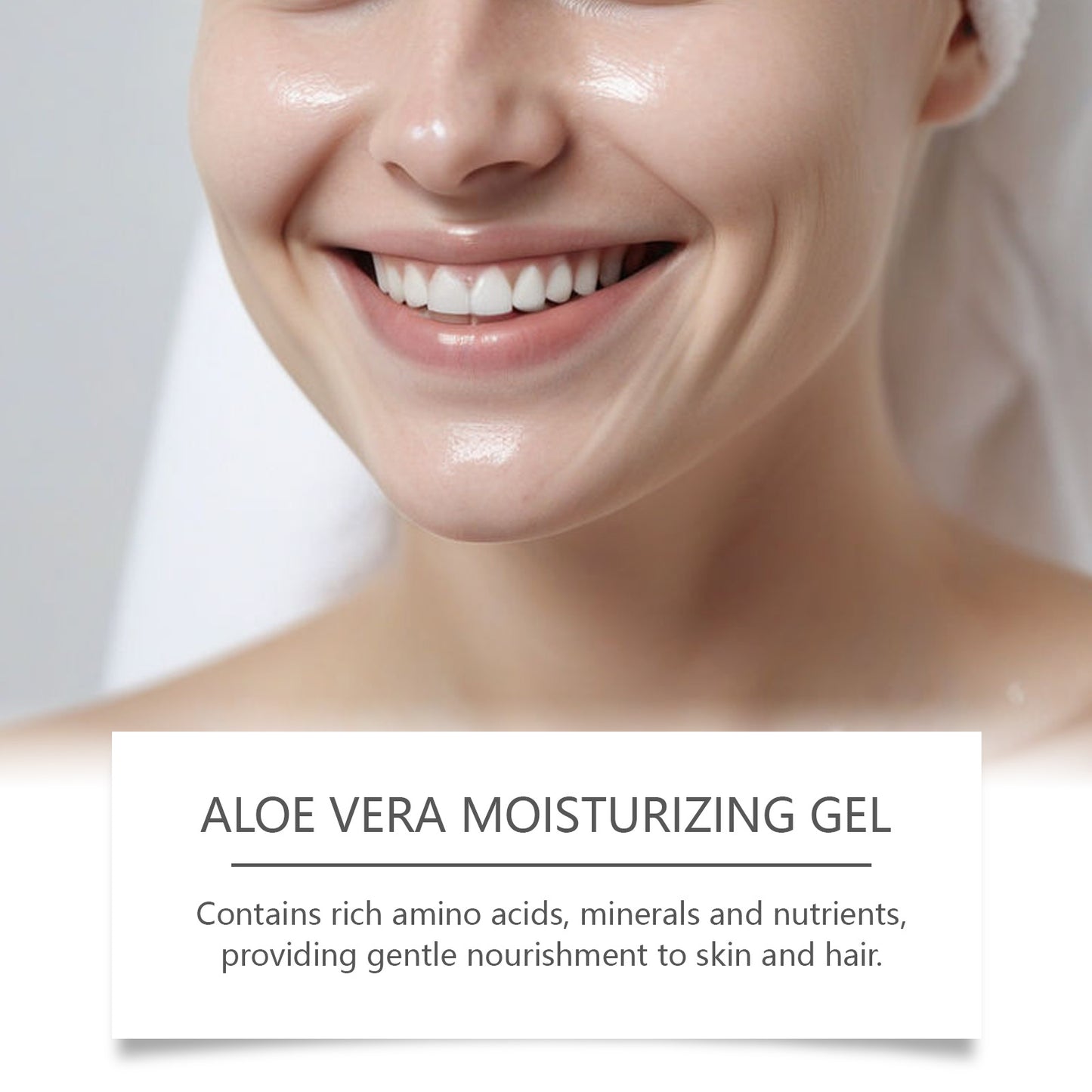 Aloe Vera Moisturizing Gel - 100ml Facial Skin Repair & Nourishing Treatment