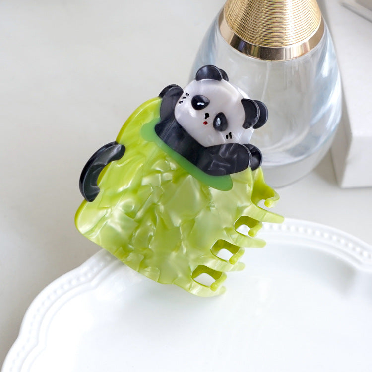 Cute Animal Acetate Hairpin - Handmade
