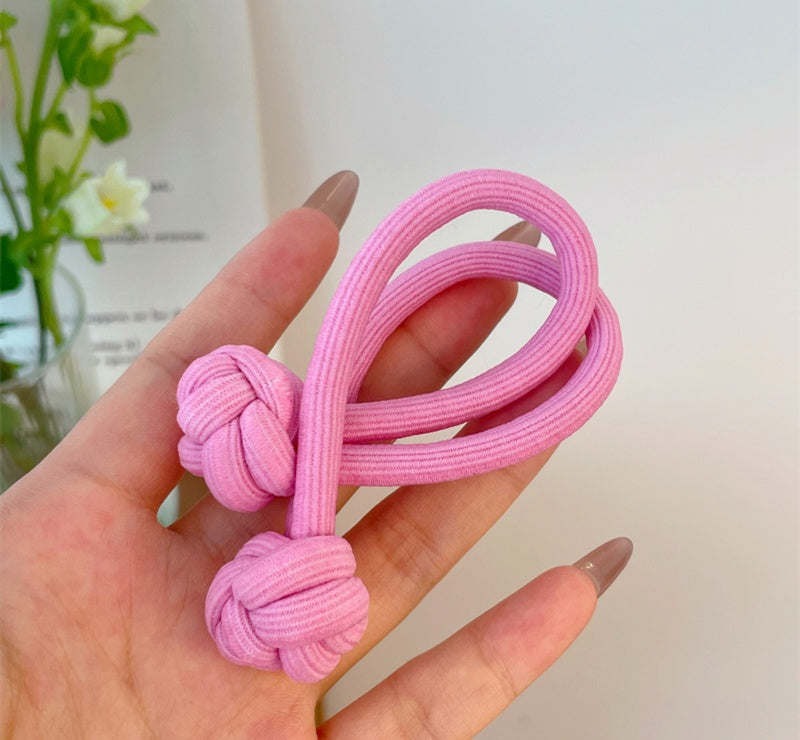 Girls' Fabric Hair Band Set – Multiple Colors & Styles