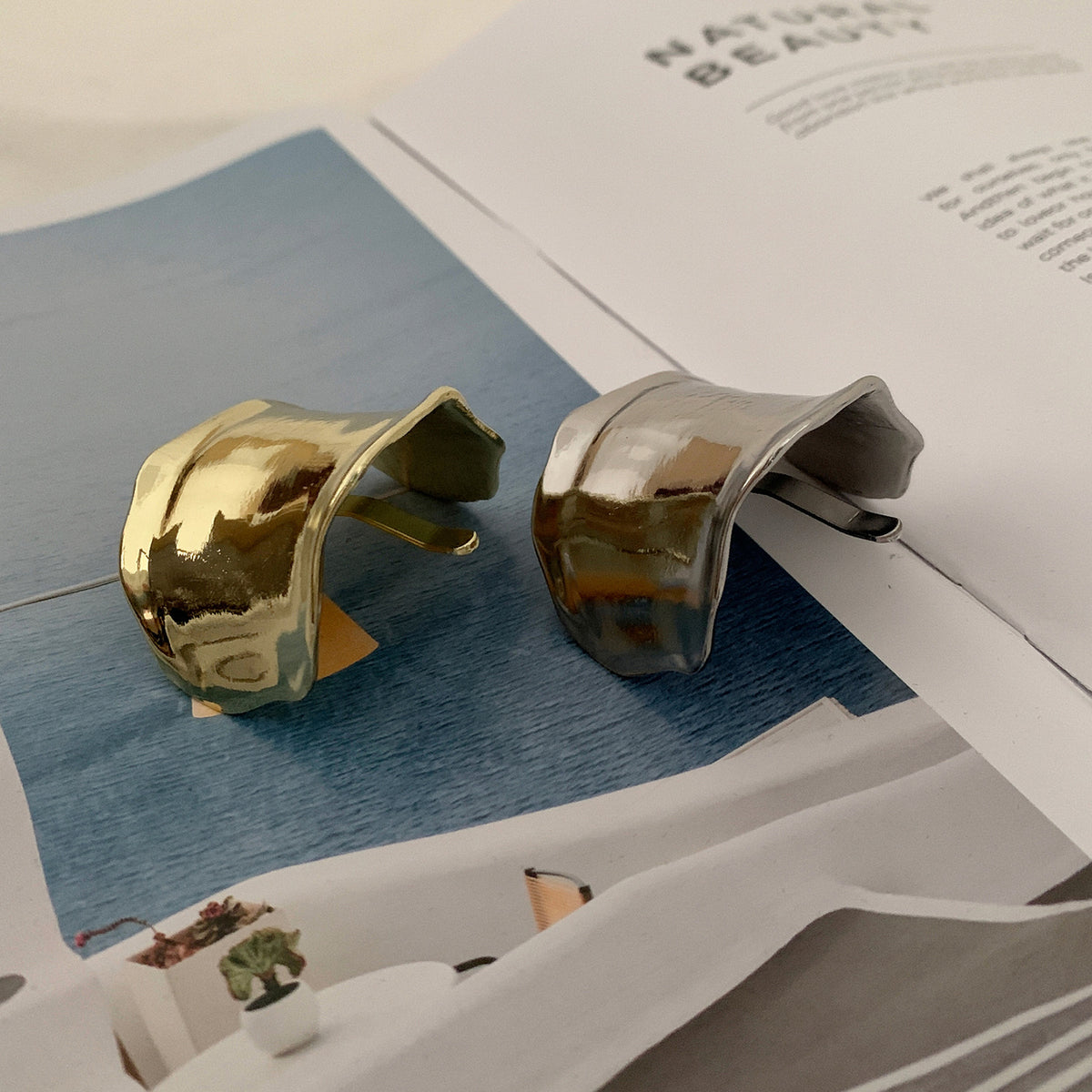 Metal Ponytail Clip for Women – Korean Style