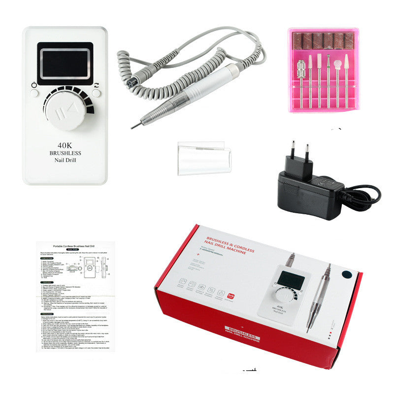 Electric Nail Polisher - Rechargeable Manicure Tool