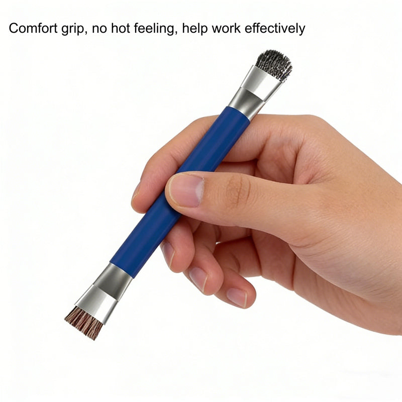 Electronic Cleaning Brush Anti-Static Precision Dust Remover - Blue