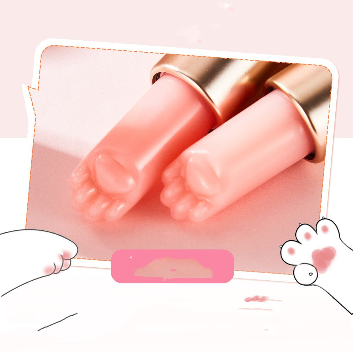 Moisturizing Lipstick with White Peach Scent - 30ml Hydrating Lip Care