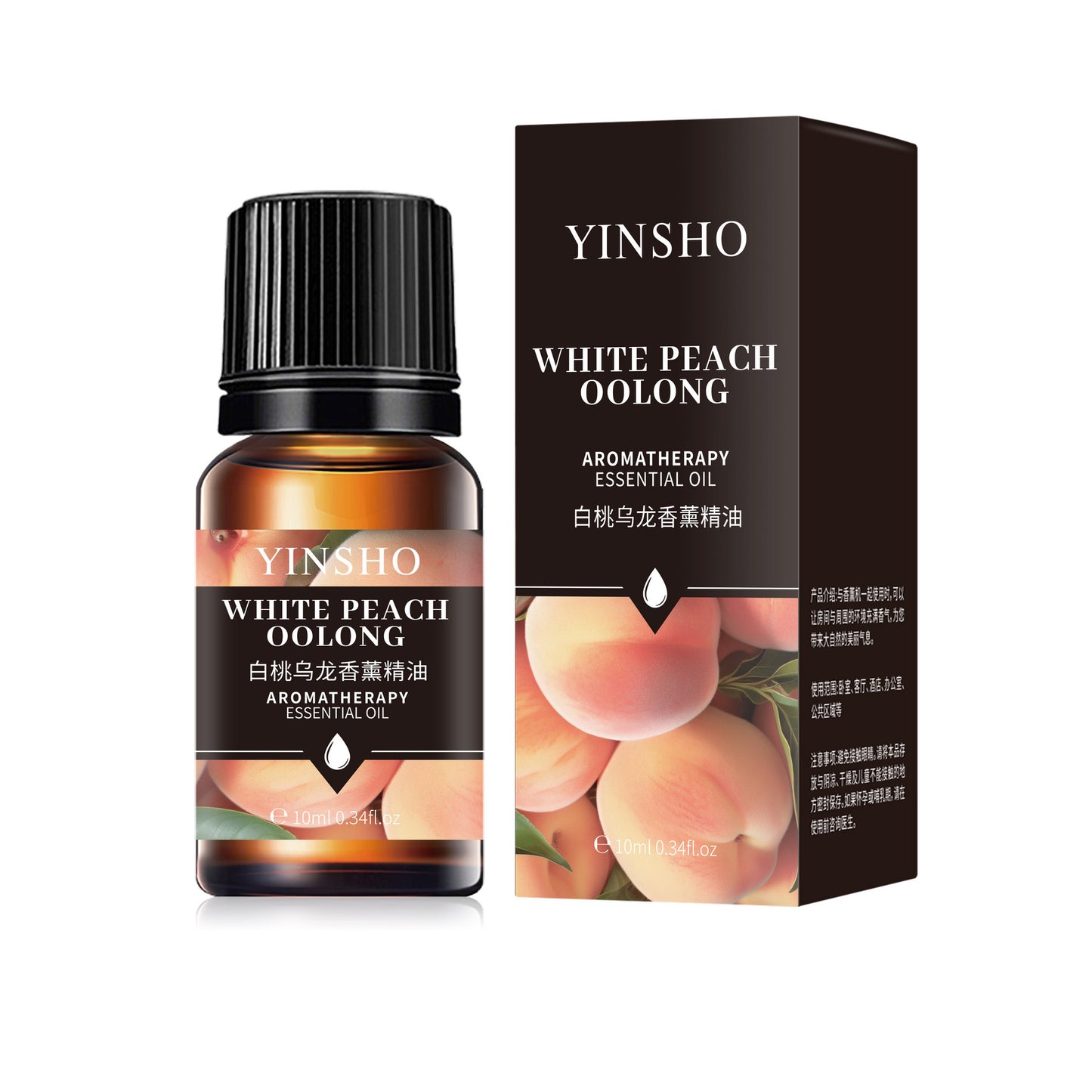 Water-Soluble Aromatherapy Oil for Sleep and Relaxation - Rose, Jasmine, Mint, White Tea & More
