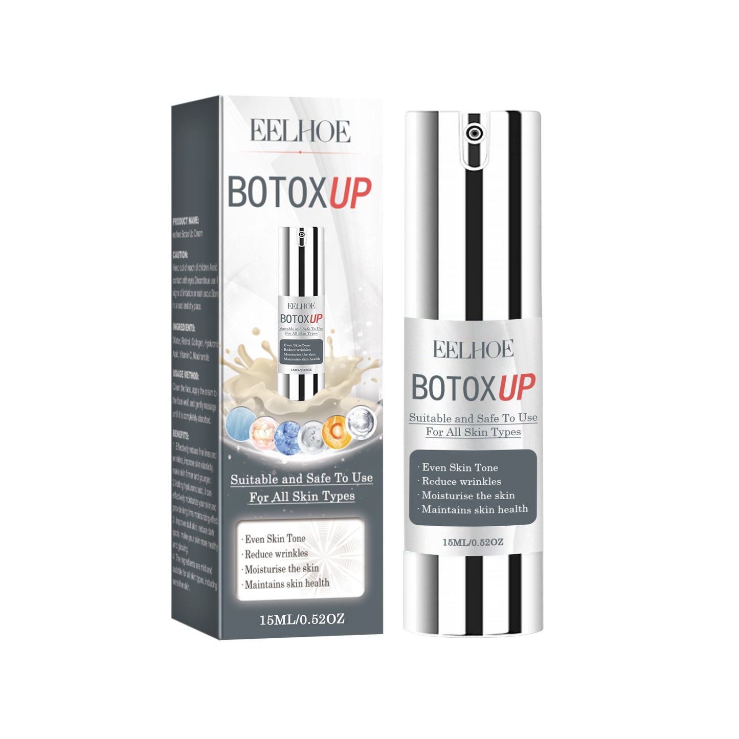 Retinol & Collagen Face Serum - Firming Skin Repair & Fine Line Corrector