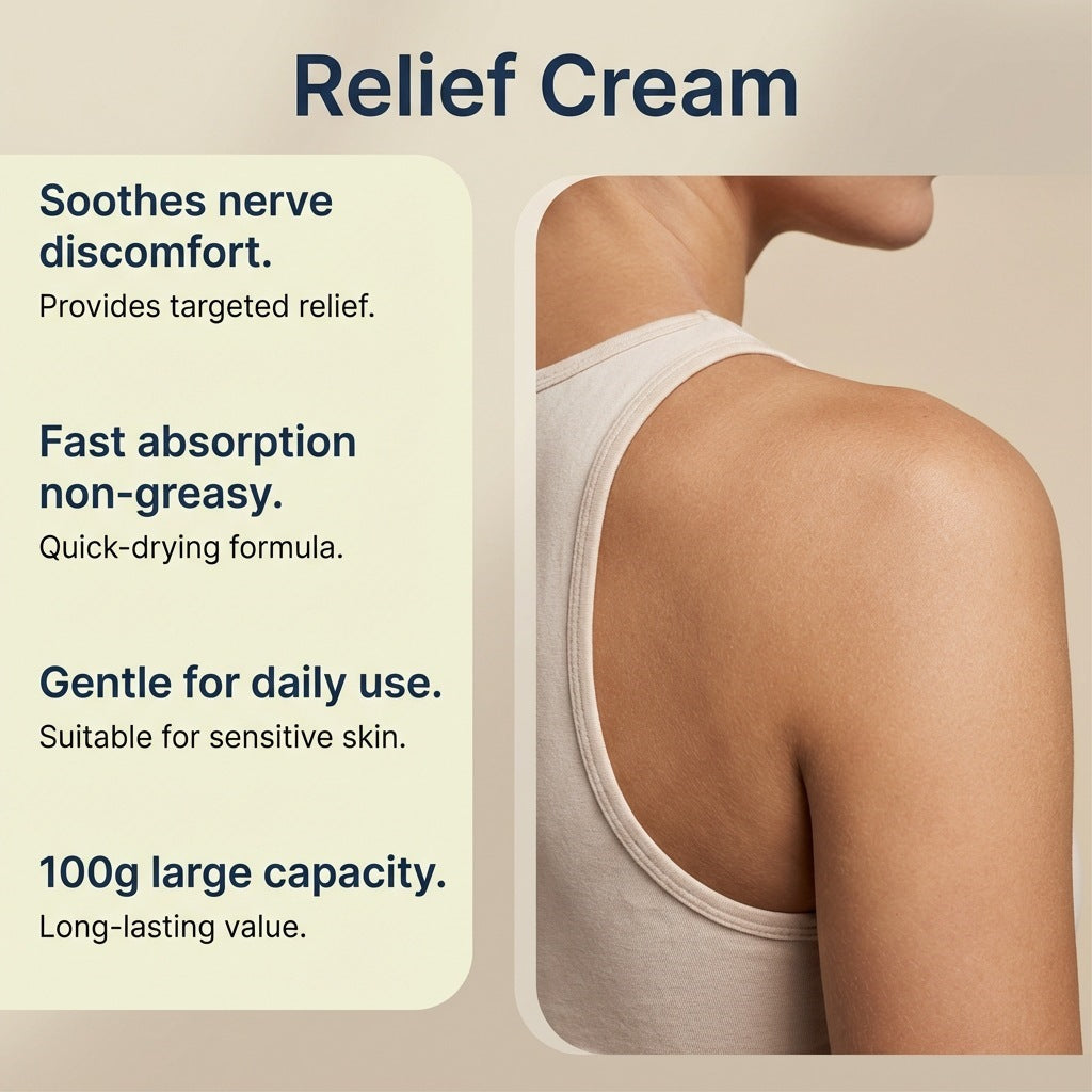 Relieving Cream 100g for Skin Soothing & Moisturizing - CJ