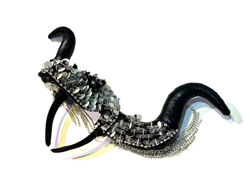 Halloween Horn Headband Cosplay Props Adjustable Costume Accessory