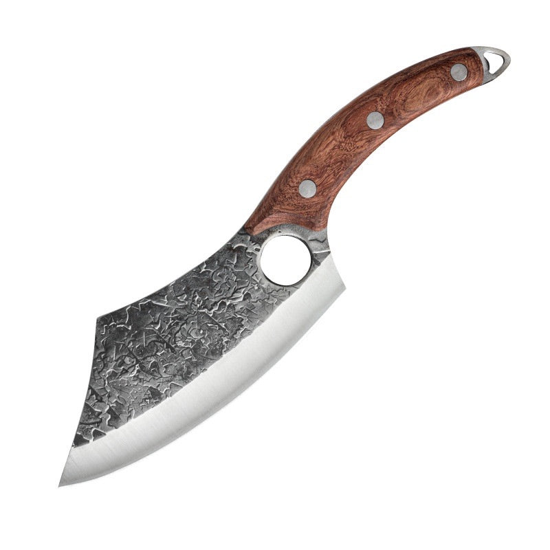 Forged Multi-Purpose Kitchen Knife - Anti-Rust Blade, 29CM