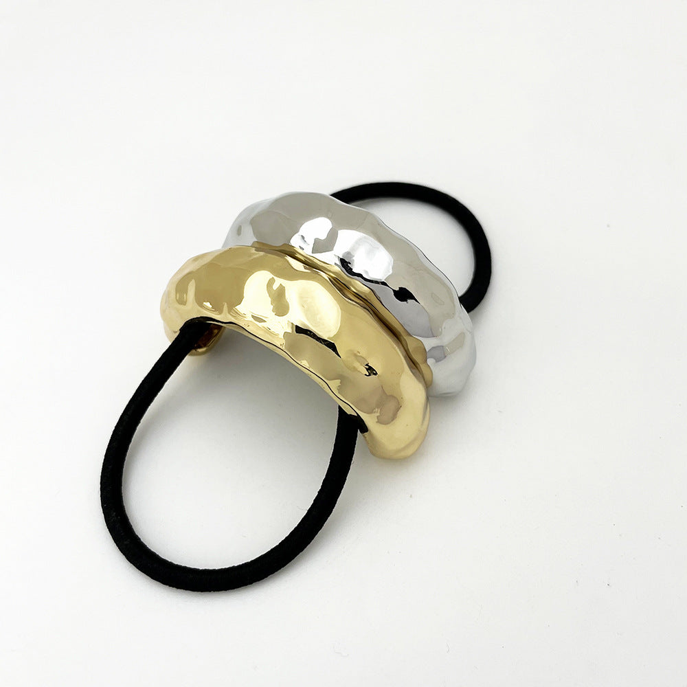 Geometric Round Head Rope Headband - Alloy Hair Accessory