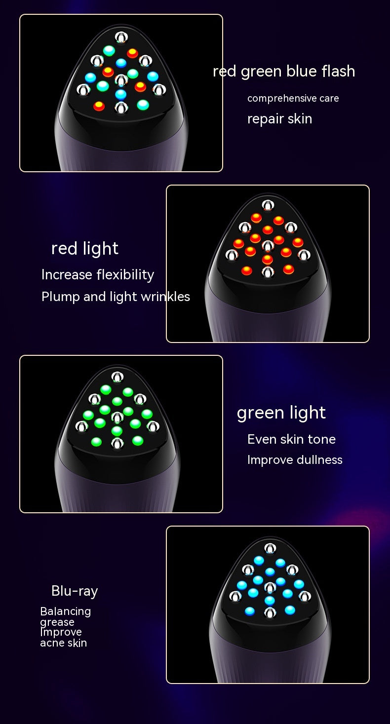 Micro-Current RF IPL Skin Care Device for Face Lifting and Rejuvenation