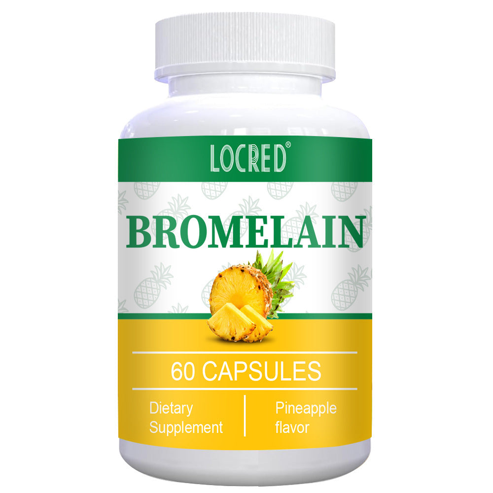 Bromelain Capsules, 60 Pieces