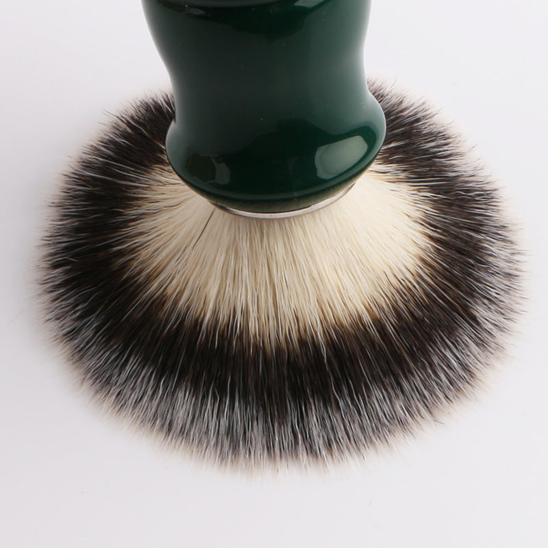 Green Hair Shaver Brush for Trimming & Grooming - Soft Brush