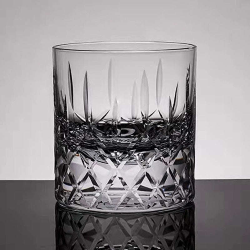 Wine Knot Handmade Carved Crystal Glass Drinkware - Multiple Variants