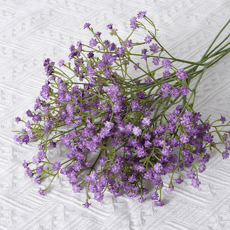 Starry Soft Rubber Artificial Flower for Wedding & Home Decor