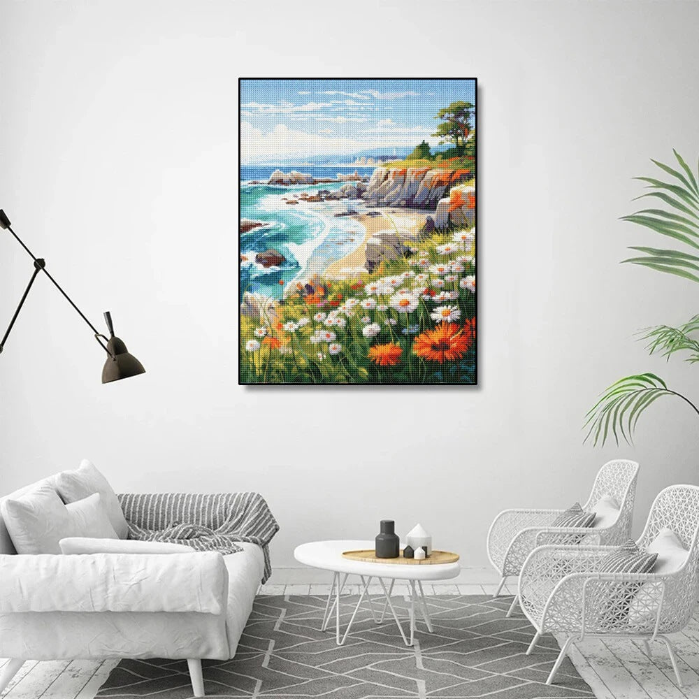 Diamond Painting Landscape DIY Wall Art for Living Room Decor - Multiple Sizes