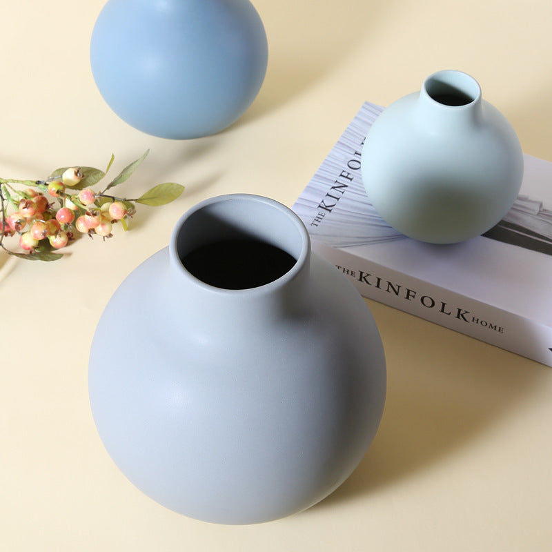 Modern Ceramic Vase Decoration for Living Room - Multiple Sizes
