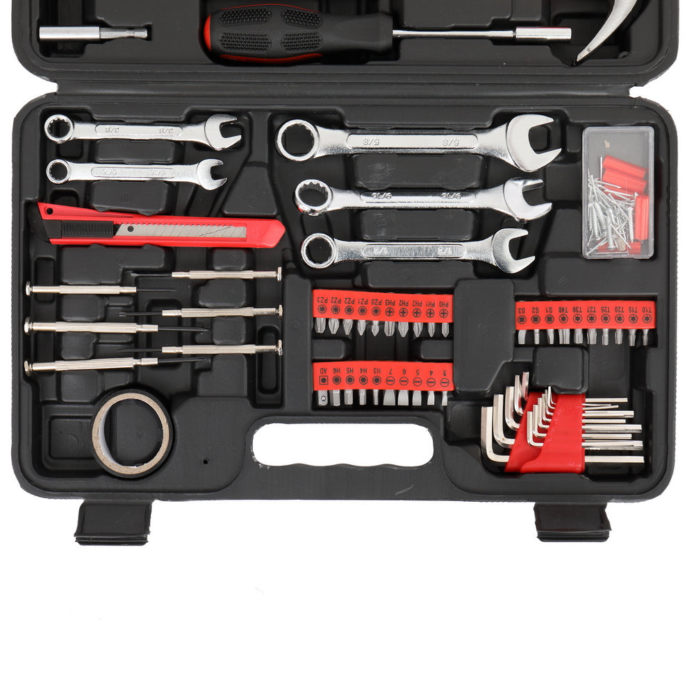 148-Piece Household Tool Set for Home Repairs - Durable Hand Tools
