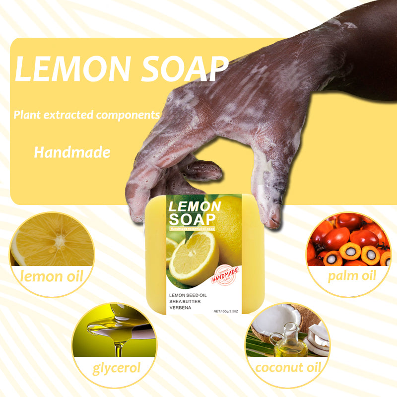 Lemon Essential Oil Soap - 100g
