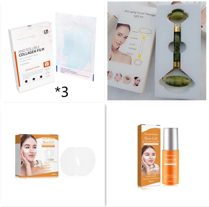 Nano Collagen Instant Facial Mask Set - Hydrating Skin Care for All Skin Types