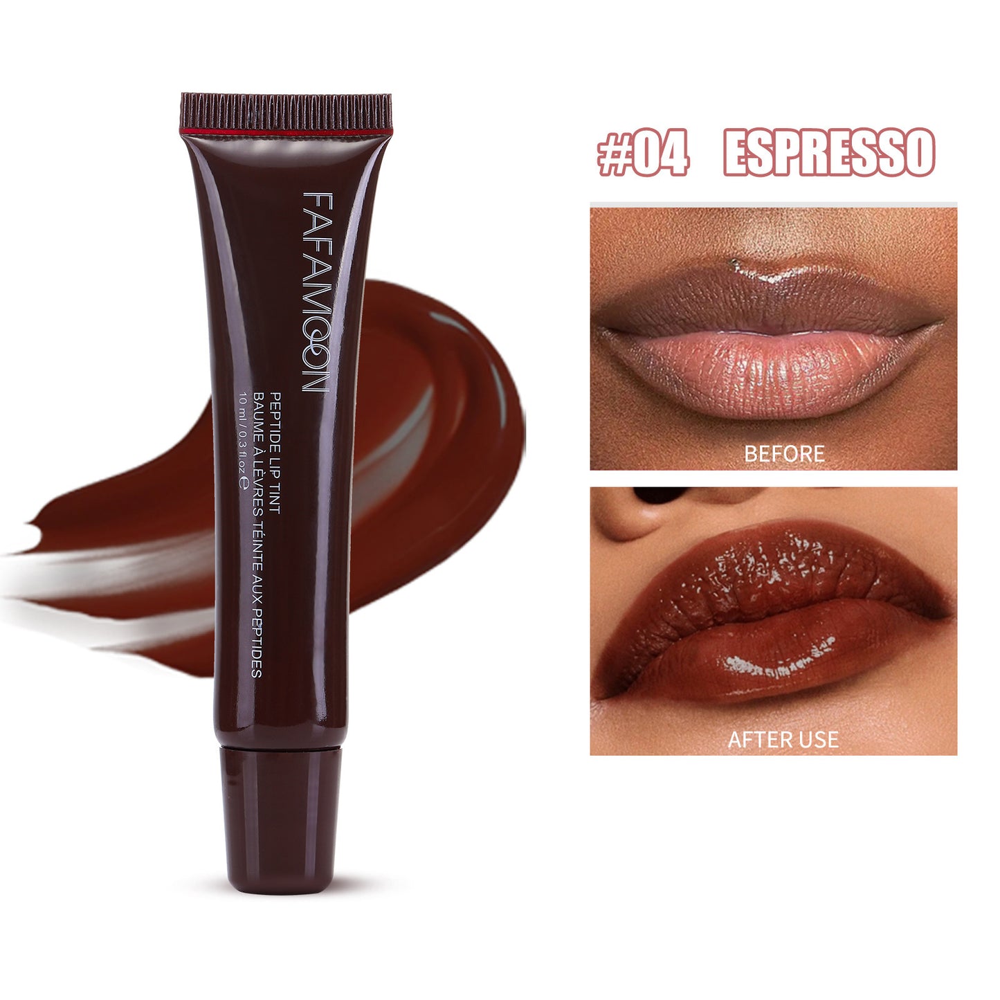Glossy Mirror Lip Glaze - Long-Lasting Waterproof Liquid Lipstick