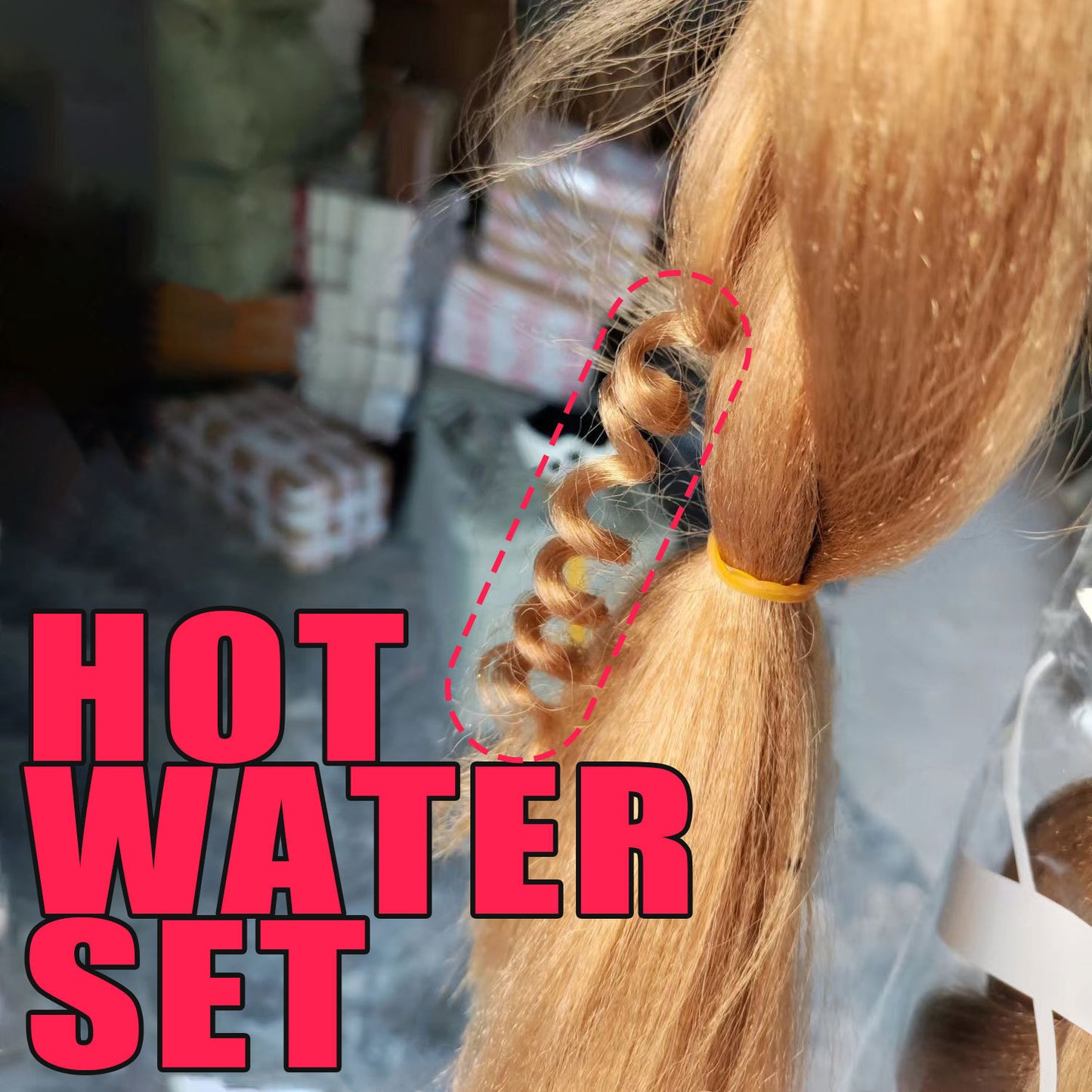 Long Braided Ponytail Hair Extension for Women - Multi-Color, 82 Inch