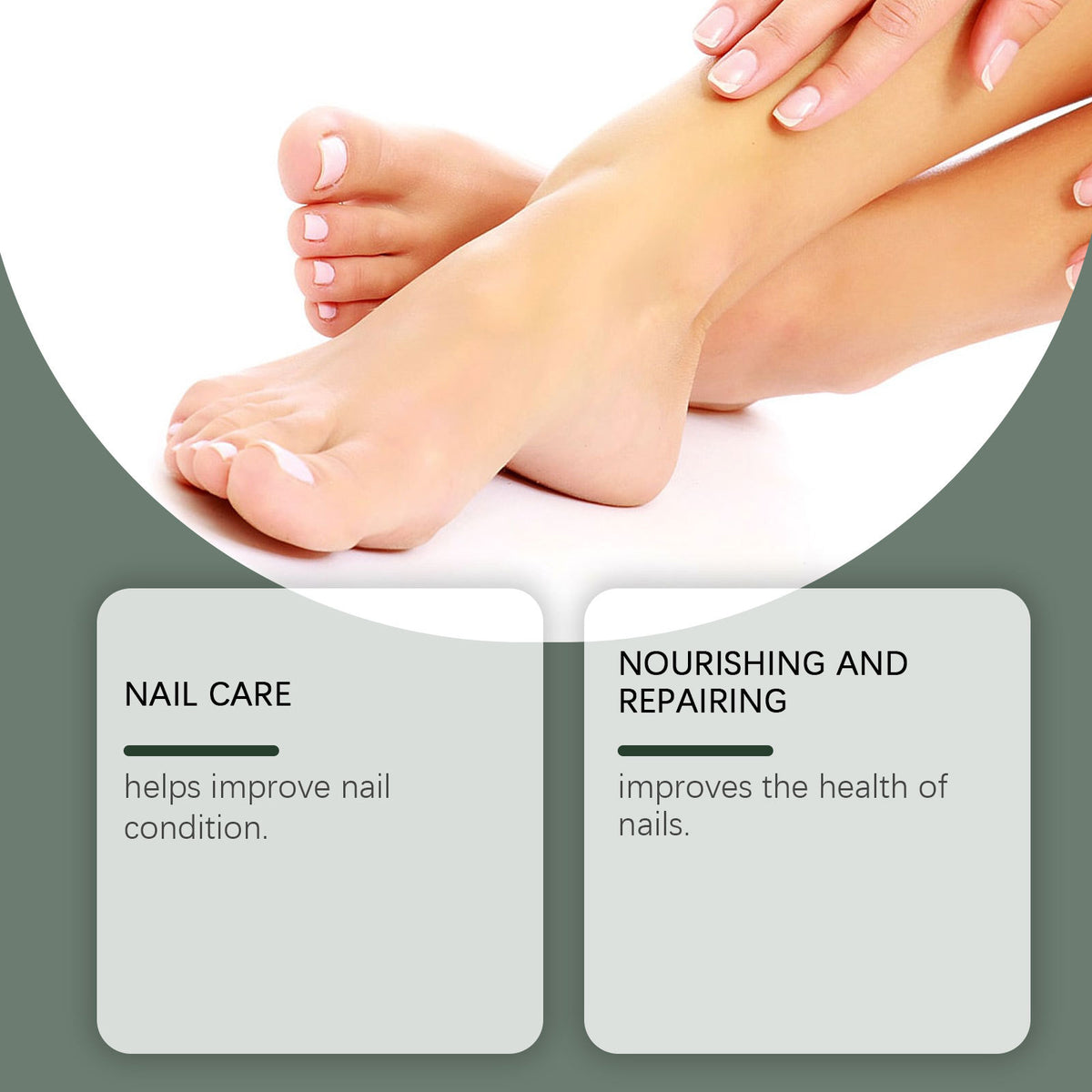 Nail Care Solution Mild Brightening Nourishing Improve Appearance