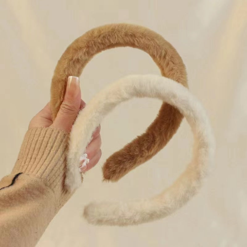 Plush Claw Hair Clips Set for Women - Minimalist Elegant Hair Accessories