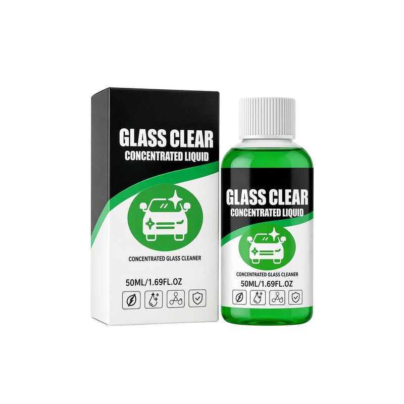 Automobile Glass Cleaner - 50ml Surface and Window Cleaner