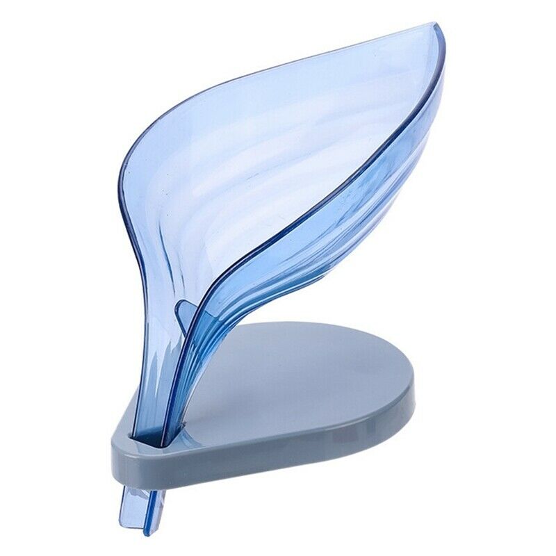 Vertical Soap Dish Shelf with Drainage - Bathroom Wall Mount Organizer
