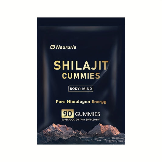 Himalayan Shilajit Gummies - 90 Count Energy & Wellness Supplement