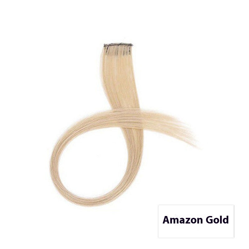 Colorful Hair Weave Extension Set - Multiple Shades, Non-Mainstream Style