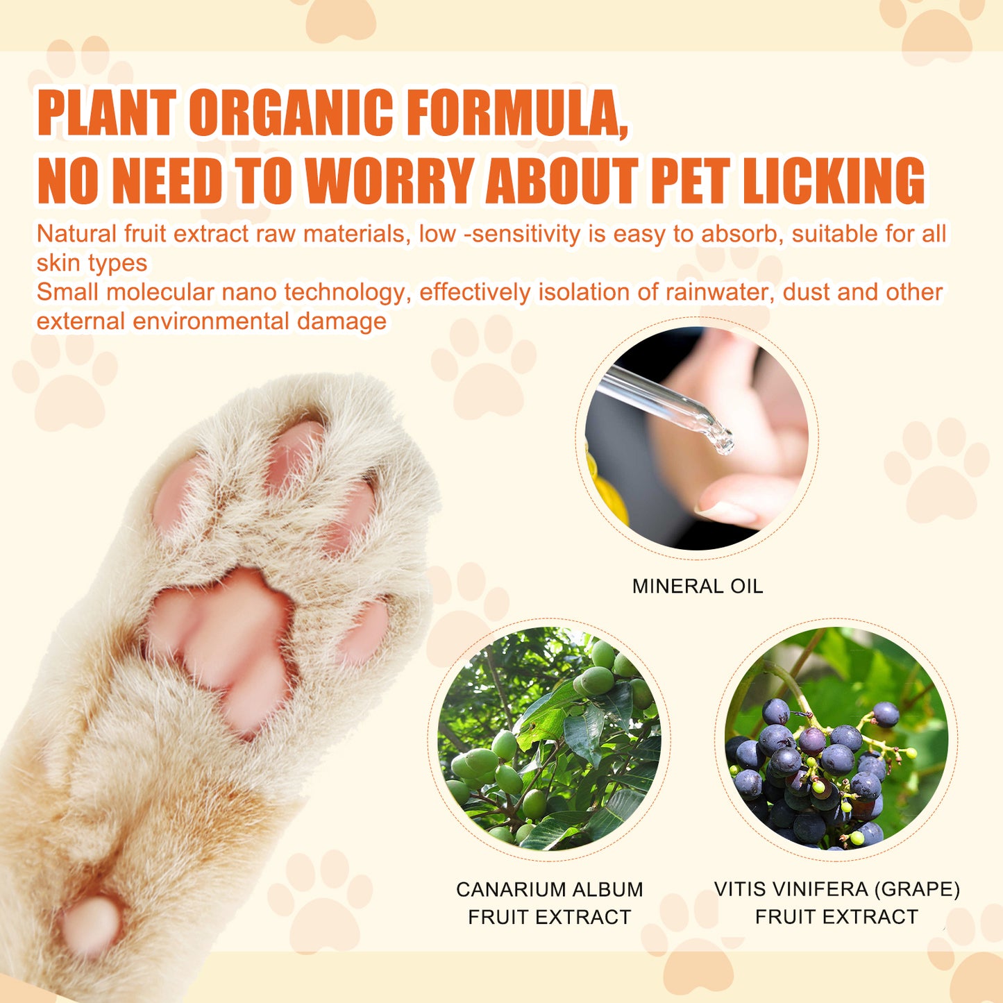 Pet Paw Moisturizing Balm for Cats and Dogs - Protects & Softens Pads