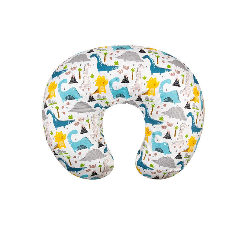 U-Shaped Nursing & Breastfeeding Pillow Cover with Detachable Print