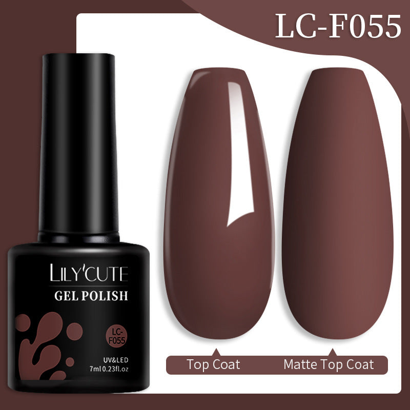 Colored Glitter Nail Glue Set for Nail Art - Waterproof & Non-Flushing