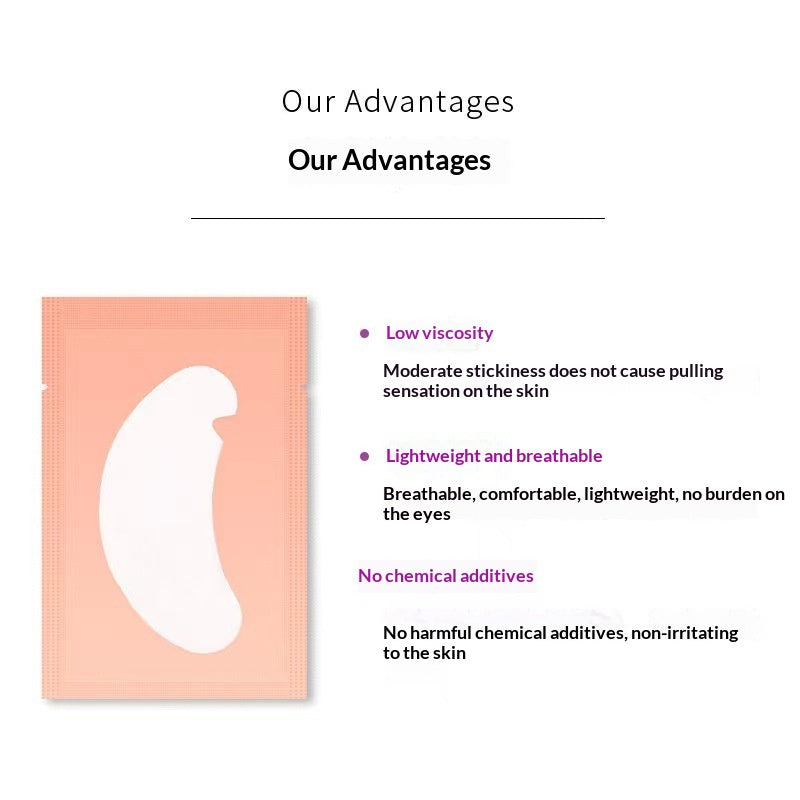 U-shaped Grafted Eyelash Ultra-Thin Breathable Eye Patches