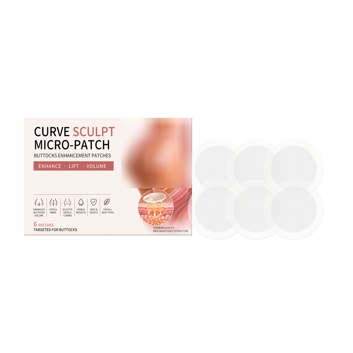 Hip Care Patch Set - 6 Pieces