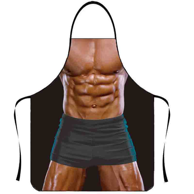 Creative Printing Apron for Men and Women - Eccentric Fashion Kitchen Wear