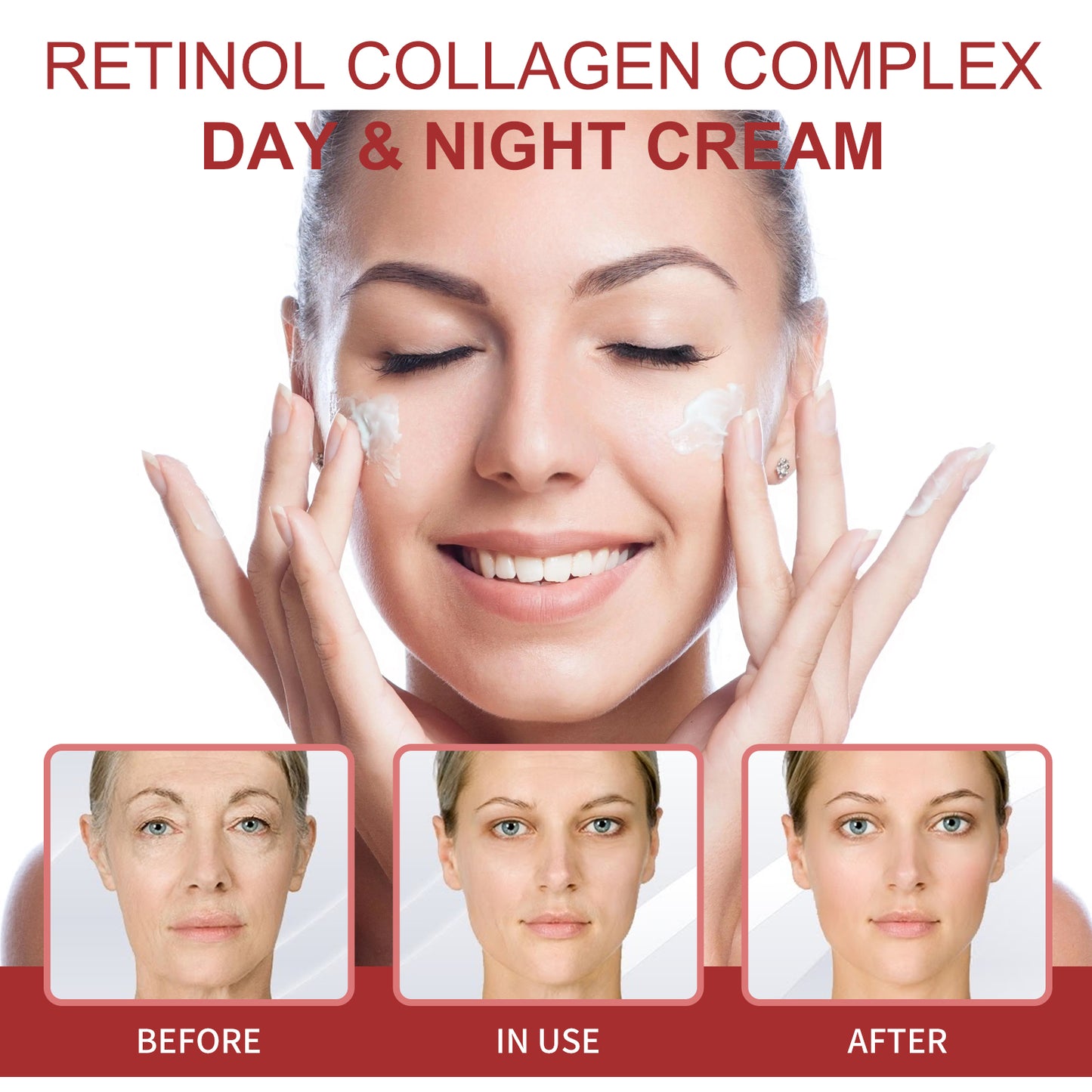 Retinol Firming Face Cream for Fine Lines and Deep Hydration