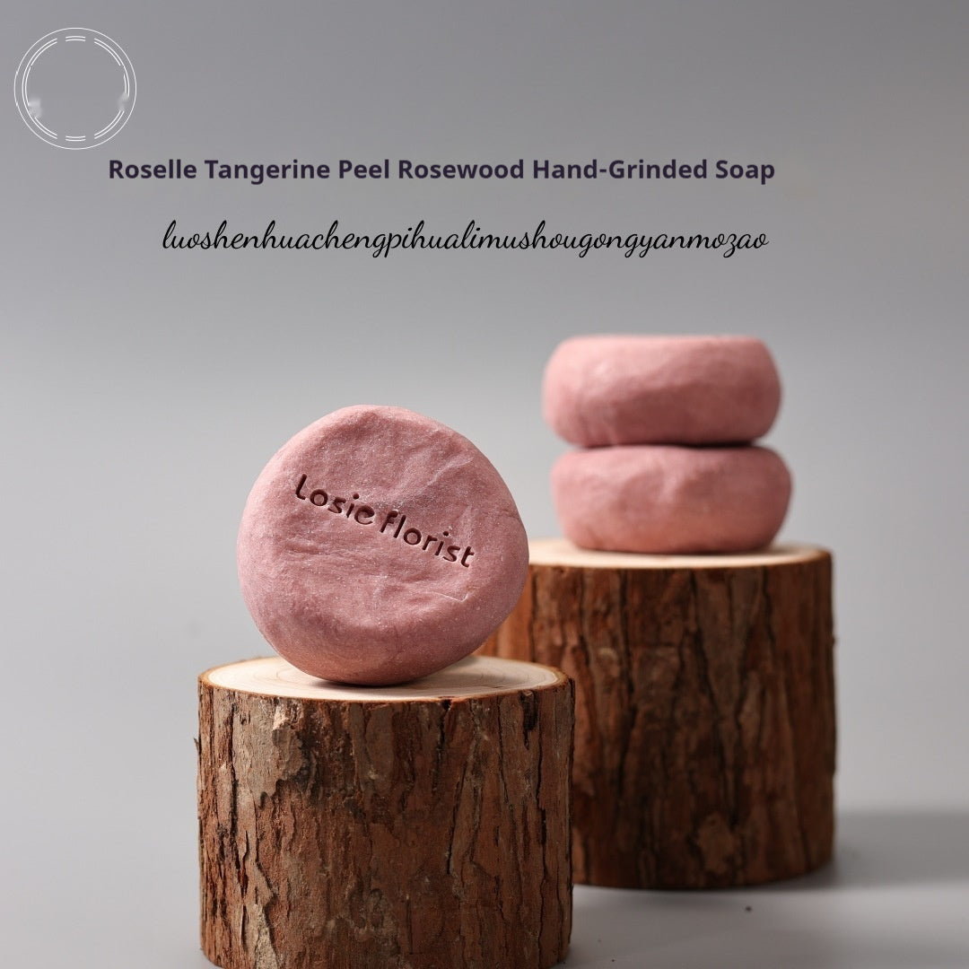 Bath Cold Process Rosewood Handmade Grinding Soap