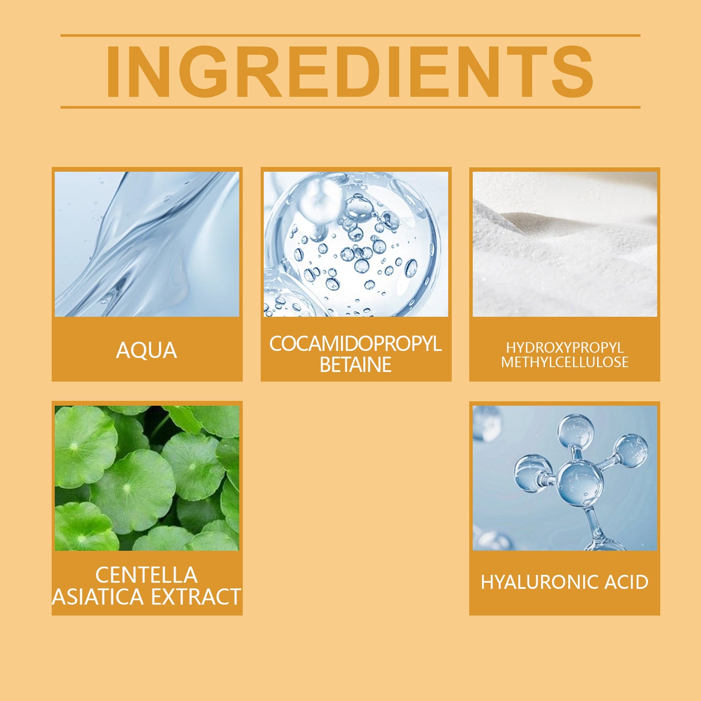 Centella Asiatica Moisturizing Facial Cleanser - Gentle Deep Pore Cleansing