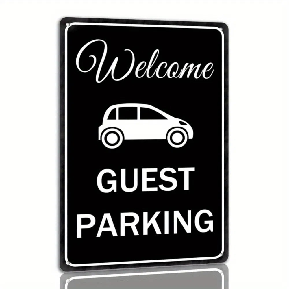 Vintage Welcome Coach Bus Metal Tin Sign - 12x8 inches