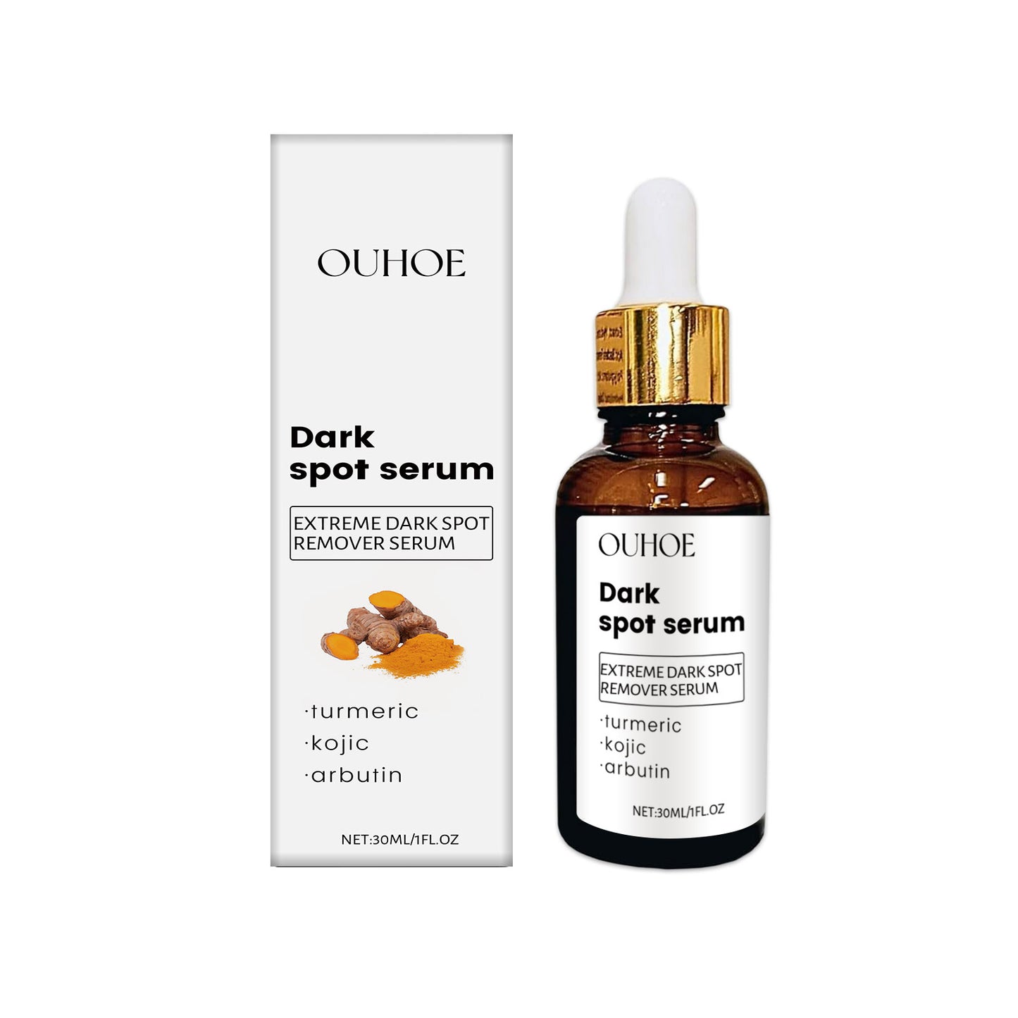 Moisturizing Face Serum with Kojic Acid & Arbutin - 30ml Anti-Aging Essence