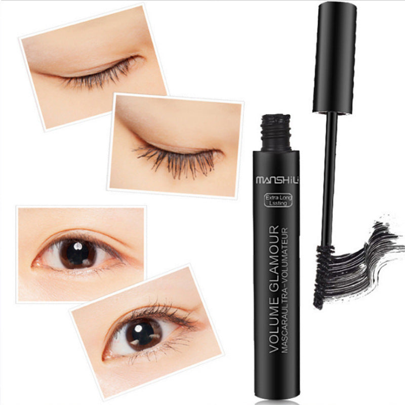 Curling Mascara Thick & Long, Smudge-Resistant, 7g Black Eye Makeup