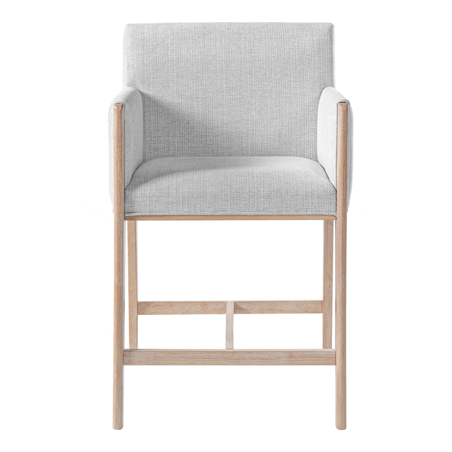 24 Seat Height Upholstered Counter Stools With Arms For Kitchen