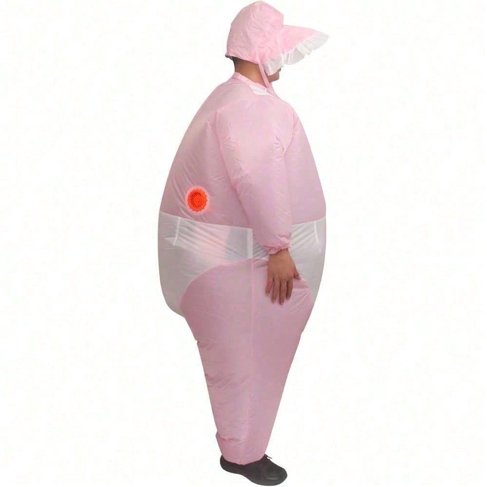 Inflatable Baby Costume - Unisex Fun for Gender Reveal Parties