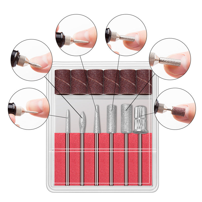 35000 RPM Rechargeable Nail Polisher - Pink